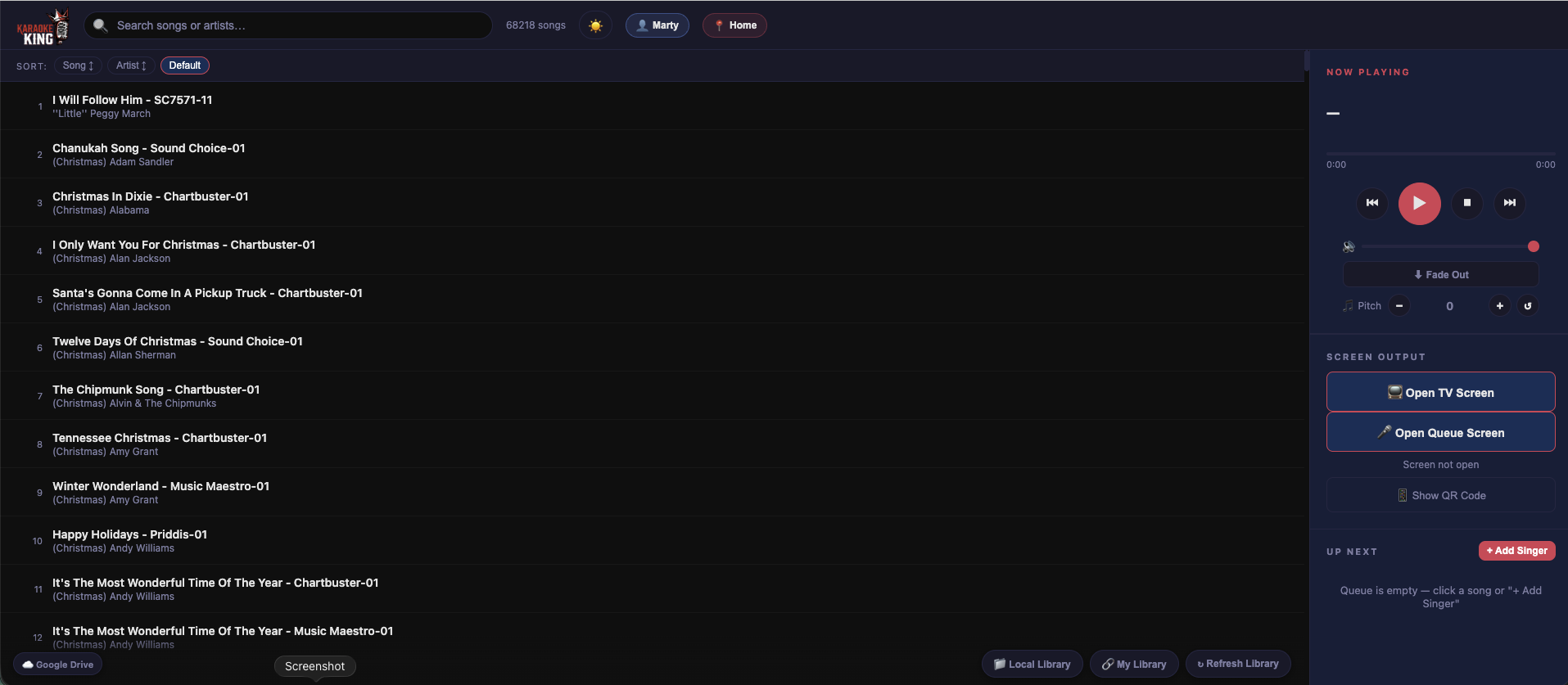 Karaoke King KJ Console